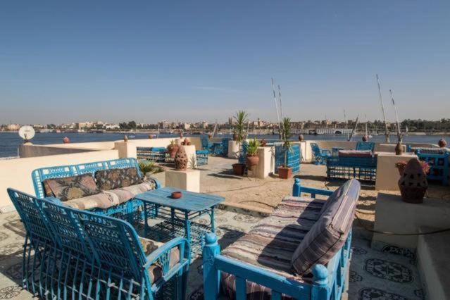 Nile View Panoramique And Garden West Bank Apartment Luxor Exterior foto