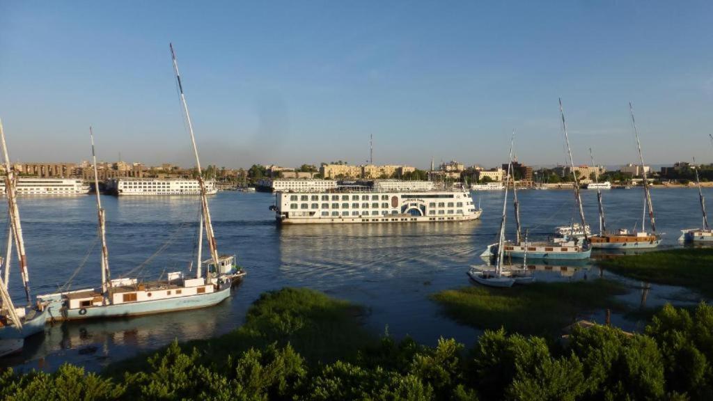 Nile View Panoramique And Garden West Bank Apartment Luxor Exterior foto